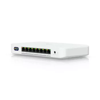 Switch Ubiquiti UniFi Device Bridge Switch 8 portas 10 Gigabit Ethernet / 2.5 Gigabit Ethernet PoE+