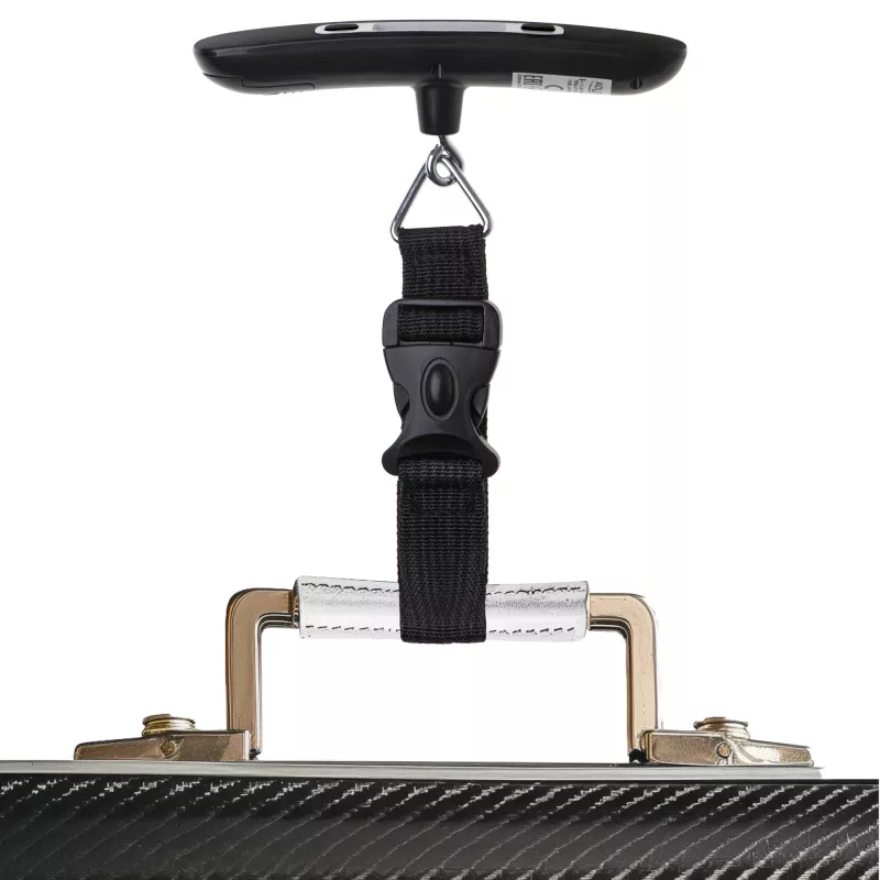 Balança de bagagem Adler AD 8190 desligar automático carga máxima 50 kg indicador de bateria fraca; indicador de sobrecarga; intervalo de medição: de 50 g a 50 kg