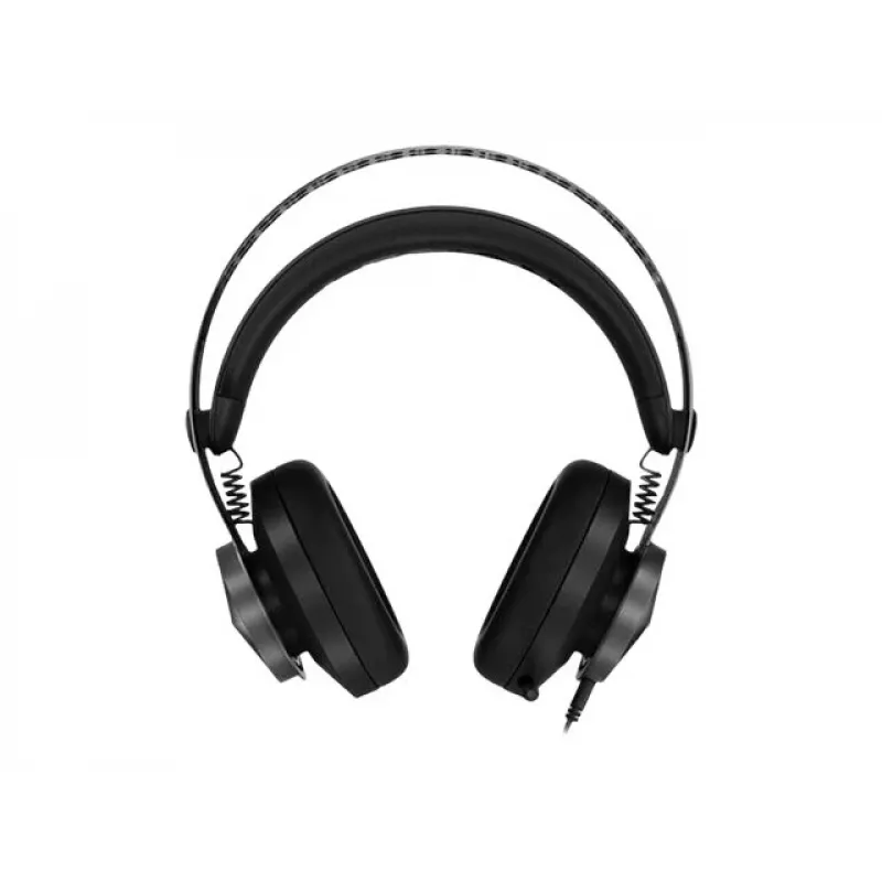 Headset Lenovo Legion H500 Pro com fios com arco de cabeça gaming cinzento