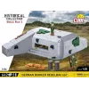 Conjunto de construção Cobi Deutscher Bunker Regelbau 667/642 Modelo COBI-3136 – conjunto de peças detalhado