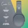 Auscultadores Skullcandy Crusher Evo — com fios e Bluetooth, cinzento, 40 h de bateria, USB-C, AUX, dobráveis