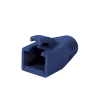 Logilink | Bainha de alívio de tração para ficha RJ45, 8,0 mm (50 unid.) | MP0035B | azul