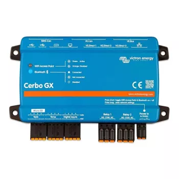 Cerbo GX MK2 Victron Energy BPP900450110 sistema de monitorização avançado com comunicação remota e suporte de ecrã