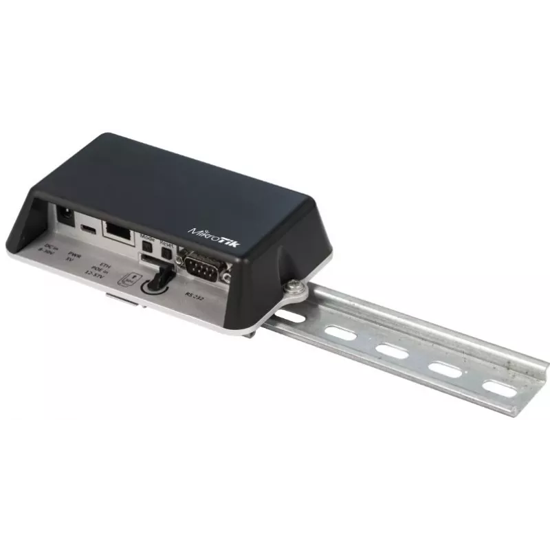 Suporte para ponto de acesso WLAN MikroTik DINrail PRO