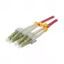 Cabo patch de fibra ótica 2 fibras 10 m LC-LC - 50/125 µm - OM4 - AD=2 mm - Synergy 21