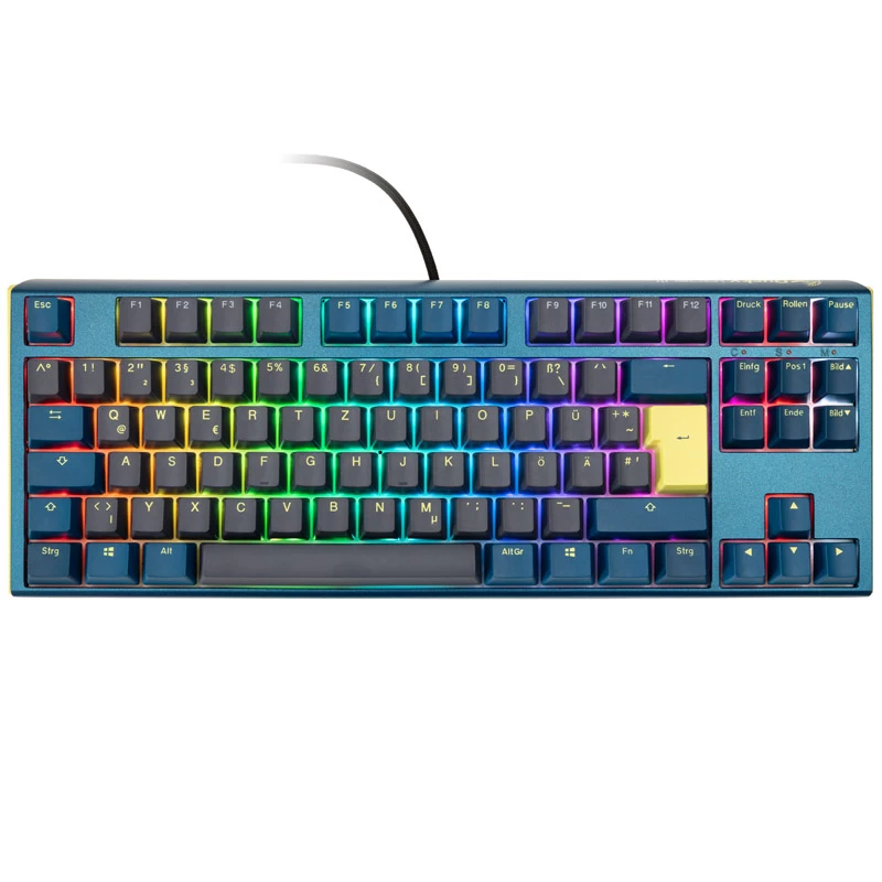Teclado gaming Ducky One 3 Daybreak TKL, RGB LED - MX-Red (DKON2187ST-RDEPDDBBHHC1)