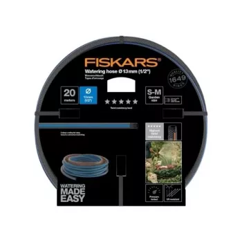 Mangueira de jardim Fiskars 1027107 20 m de superfície azul cinzento