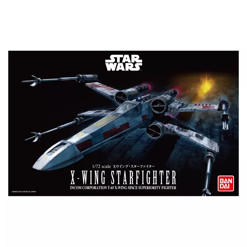 Kit de montagem Revell «Shuttle» à escala 1:72 — X-Wing Starfighter, comprimento 100 mm