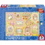 Jigsaw Puzzle schmidt spiele Noble Cats in Blossom, 1000 peças, modelo 59792