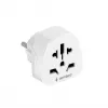Adaptador de tomada de viagem GEMBIRD A-AC-EUMINTF — universal para UE, 15A