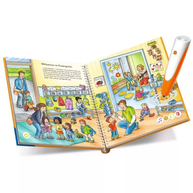 tiptoi Conjunto inicial: O meu livro de imagens e palavras Jardim de infância, livro didático caneta e livro de imagens