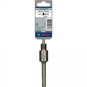 Bosch adaptador com haste SDS-plus para coroas M16, 105 mm