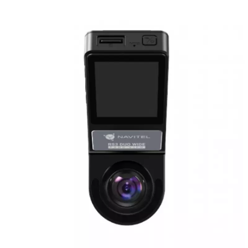 Dash cam Navitel RS3 Duo Wide — duplo canal 1080p, grande angular, GPS, sensor G, ecrã de 2,7 polegadas