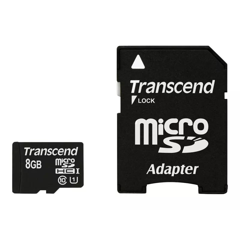 Transcend Premium - Cartão de memória (microSDHC/adaptador SD incluído)