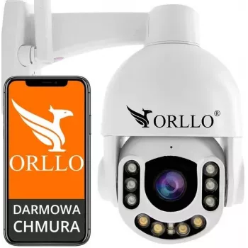 Câmara IP exterior rotativa GSM 4MPx Orllo Z7 Pro