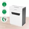 Destruidora de documentos Leitz IQ Protect Premium 8X P4, 4 x 40 mm, 14 L, 125 folhas, 55 dB, Touch, 8 folhas