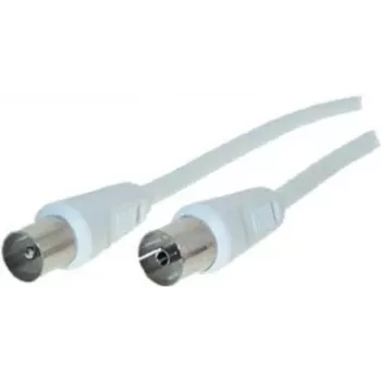 Cabo coaxial shiverpeaks Basic-S 1,5 m IEC Branco