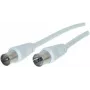 Cabo coaxial shiverpeaks Basic-S 1,5 m IEC Branco