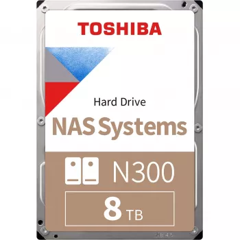 Disco rígido Toshiba N300 8 TB 3,5 polegadas Serial ATA III