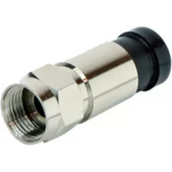 Ficha de compressão ShiverPeaks 85029-A para cabo de 7 mm, coaxial tipo F
