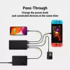 Powerbank Green Cell PBGC03 20000 mAh, LiPo, saída 18 W, USB-C + 2× USB-A, Quick Charge 3.0, PD, preta