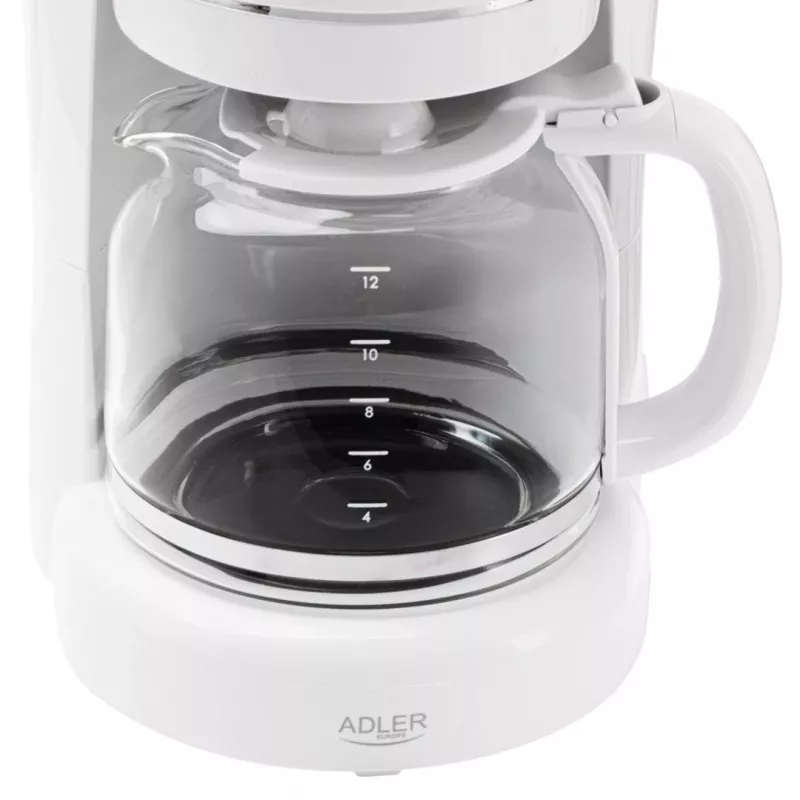 Adler AD 4383w máquina de café de filtro para café moído 1,5 L branco
