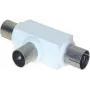 Conector em T ShiverPeaks 83200 com 2 conectores fêmea e 1 tampão