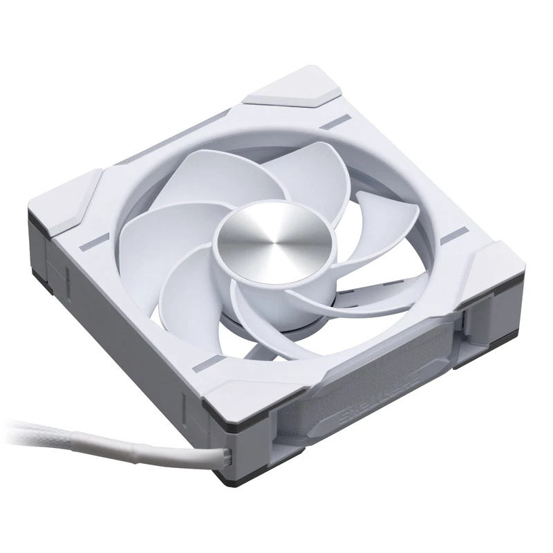 Phanteks D30-120 PWM Reverse Airflow D-RGB ventoinha para caixa, 120 mm, (3 unid.), branca