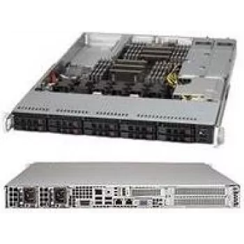 Caixa de servidor Supermicro SuperChassis 116AC2-R706WB2 Rack Preto
