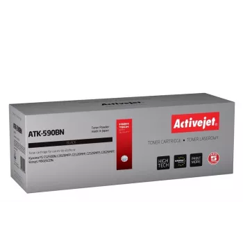 Toner Activejet ATK-590BN (substituto do Kyocera TK-590BK; Supreme; 7000 páginas; preto)