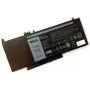 Bateria para portáteis Dell, 62 Wh 4 células, compatível com o modelo G69HJ