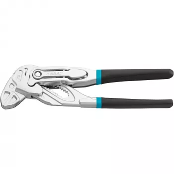Chave de aperto Hazet 762-12, 125 mm, ajuste rápido, preto/azul