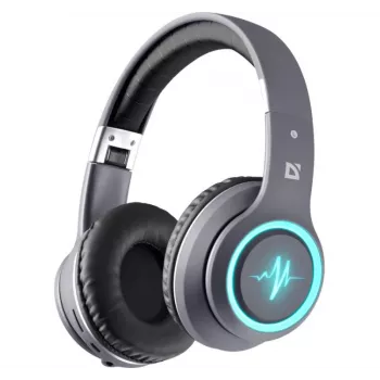 Headset DEFENDER FREEMOTION B571 LED sem fios binaural, drivers 4 cm, bateria 6–8 h, construção fechada, 20–20000 Hz