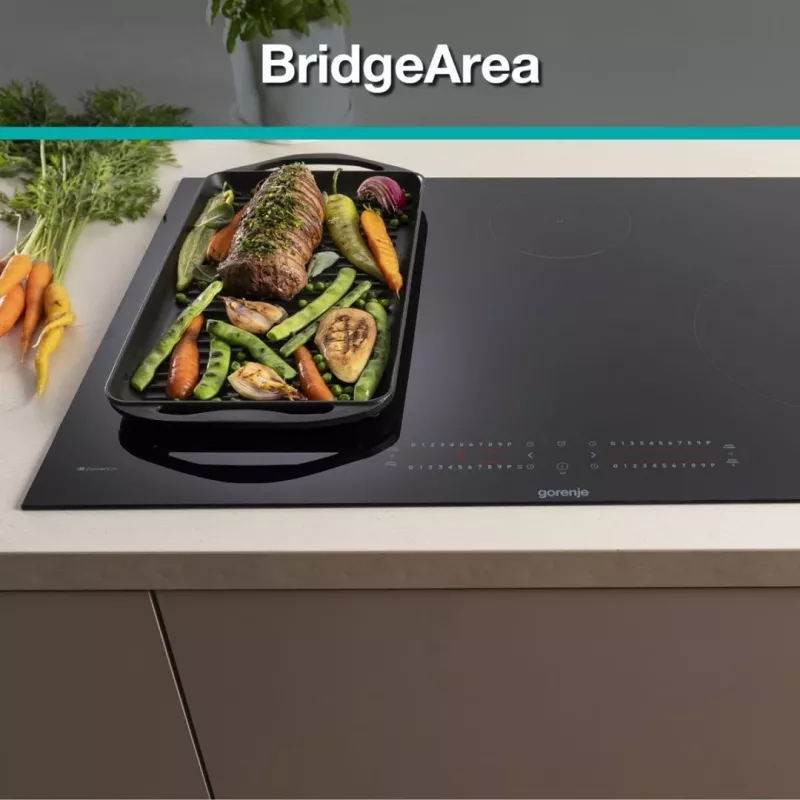 Gorenje GI6432BCWF preto encastrar 60 cm placa de indução 4 zona(s)