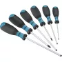 Conjunto de chaves de fendas Hazet 810 SPC 6 peças — conjunto profissional de 6 chaves de fendas
