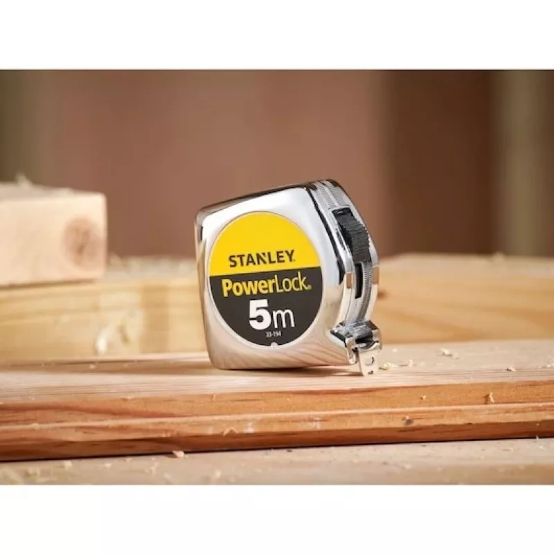 Stanley PowerLock 1-33-194 fita métrica, 5 m x 19 mm