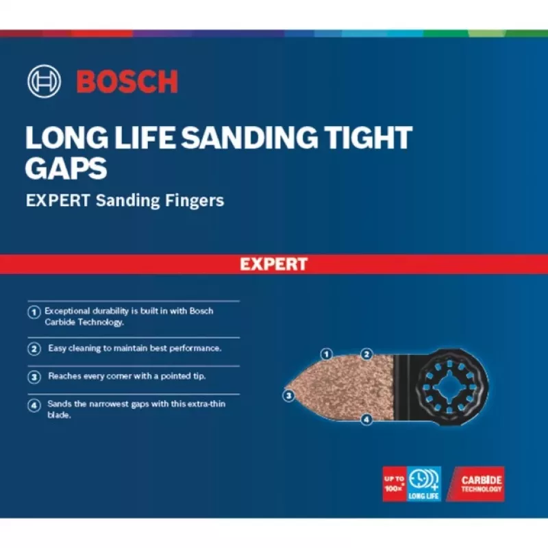 Acessório de lixar Bosch 2 608 900 040 1 unid. largura 32 mm profundidade 99 mm