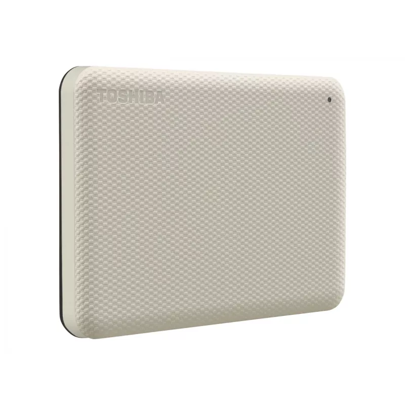 Toshiba Canvio Advance - disco rígido - 4 TB - externo (portátil) - 2.5 (6.4 cm) - USB 3.2 Gen 1 - bege claro
