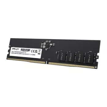 Memória RAM para desktop PNY 8GB DDR5 5600 DIMM (MD8GSD55600-SB)