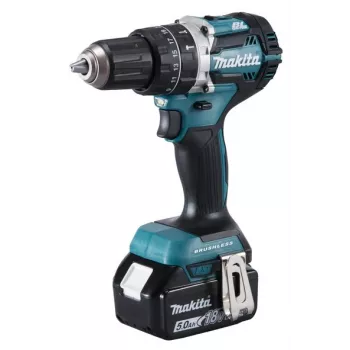 Berbequim Makita DHP484RTJ mandril de aperto rápido 1,8 kg preto, azul