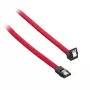 Cabo SATA-3 em ângulo reto ModMesh 30 cm - vermelho - cabo - digital/dados (CM-CAB-RSAT-N30KR-R)