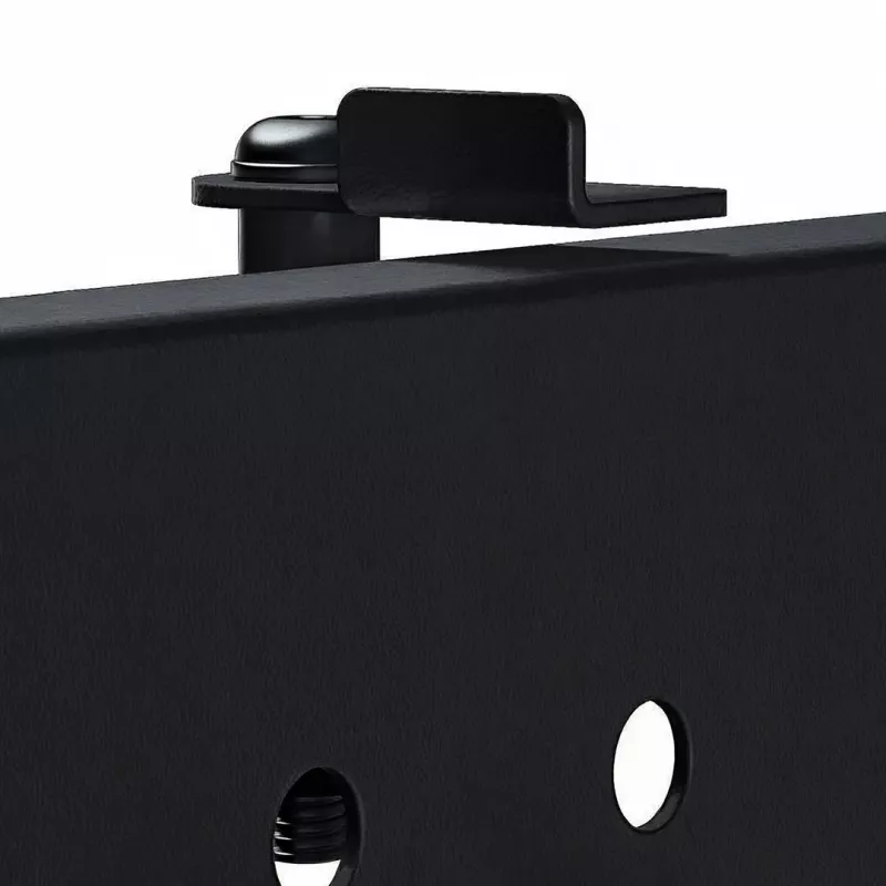 Divisória / organizador de secretária Ergo Office, carga máx. 10 kg, quadro branco, largura 1116 mm, preto, ER-301 B