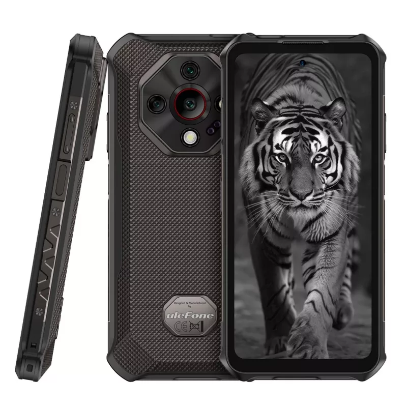 Smartphone UleFone Armor X16 6,1 polegadas 128 GB preto, classe de eficiência energética A