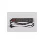 Proteção contra sobretensão REV 512380555 Preto 6 saídas AC 250 V 1,4 m