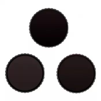 Filtros para câmara DJI Osmo Action conjunto de filtros ND preto ND8 ND16 ND32