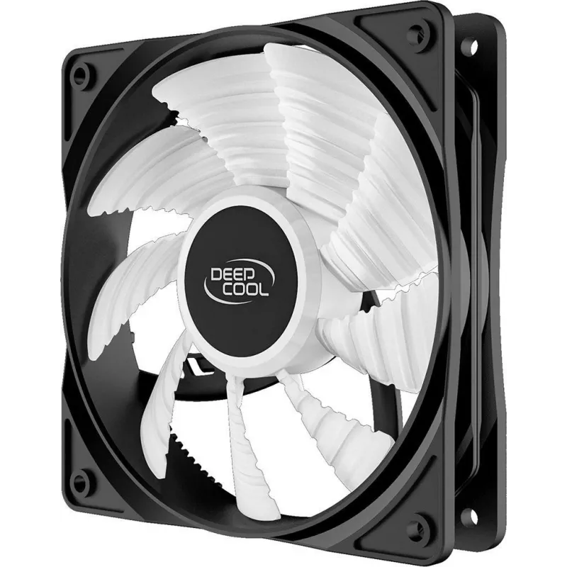 Ventoinha de caixa DeepCool RF120B 12 cm preto, translúcido 1 unid.