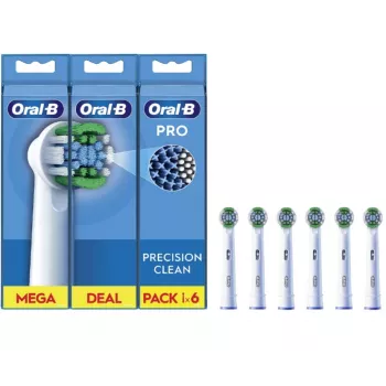 Escovas de substituição Oral-B EB20RX-6 Precision Clean, 6 unid.