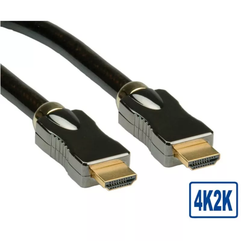 Cabo HDMI ROLINE Ultra HD 3m M/M