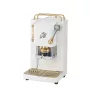Máquina de café expresso Faber Pro Essential 3.0 para cápsulas E.S.E., branca / latão