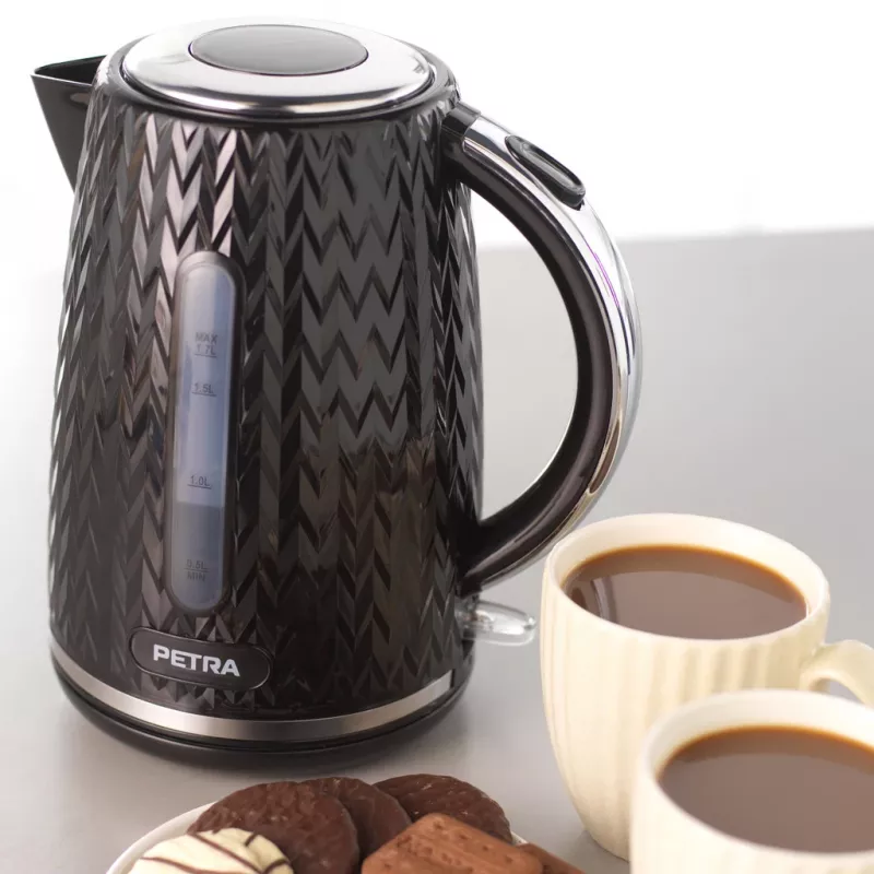 Chaleira Petra 1,7 l 2200 W preta
